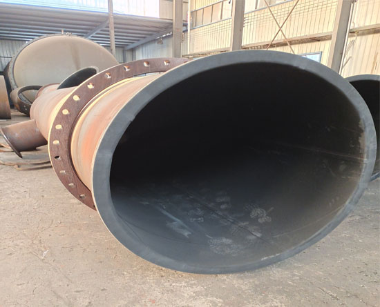 大口径衬胶管道